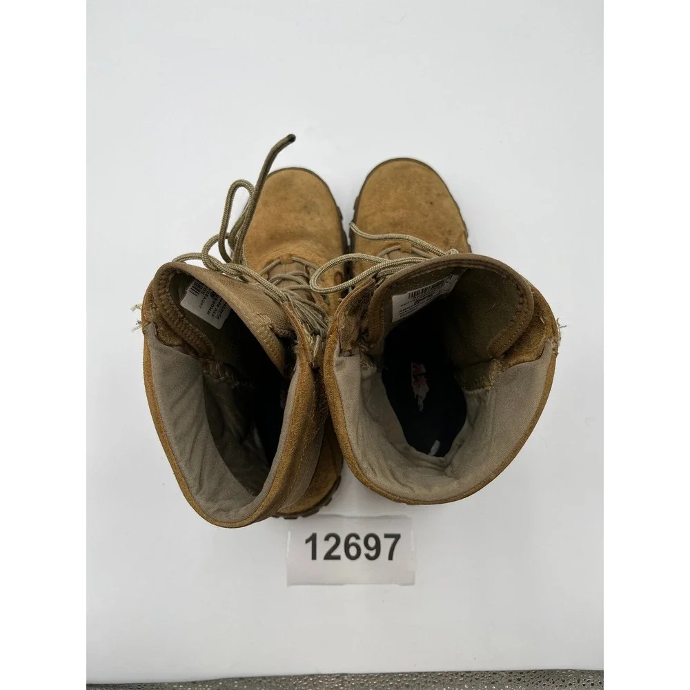 Rocky S2V Flight Combat Boots Mens 10 Coyote Brown Good Tactical Suede